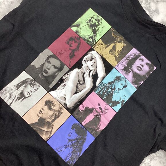 Taylor Swift The Eras Tour Official Black T-shirt New Large Merch Bag - Picture 2 of 9